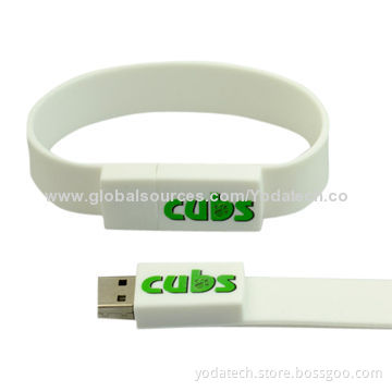 Wristband promotion gift USB, available in various colors